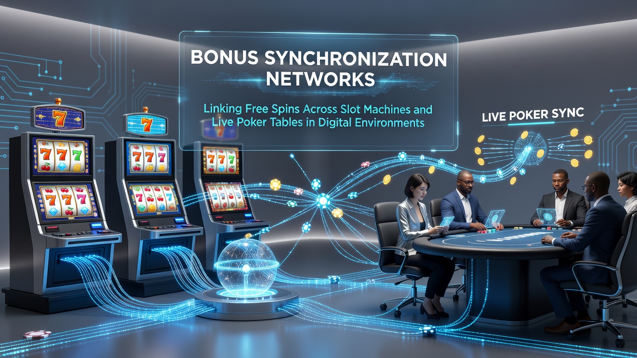 Digitale Netzwerke verknüpfen Freispiele von Slot-Automaten mit Live-Pokertischen in mobilen Casinos