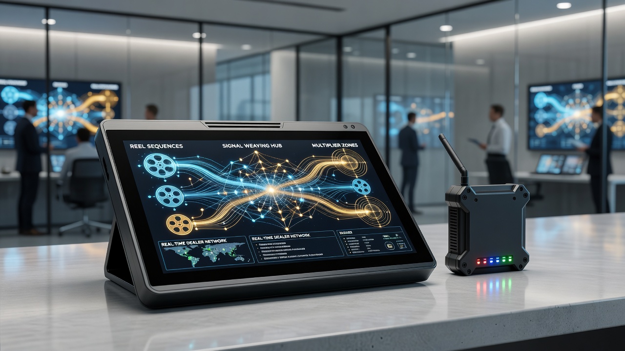Echtzeit-Signalfluss von Slot-Walzen zu Live-Dealer-Multiplikatoren auf mobilen Plattformen